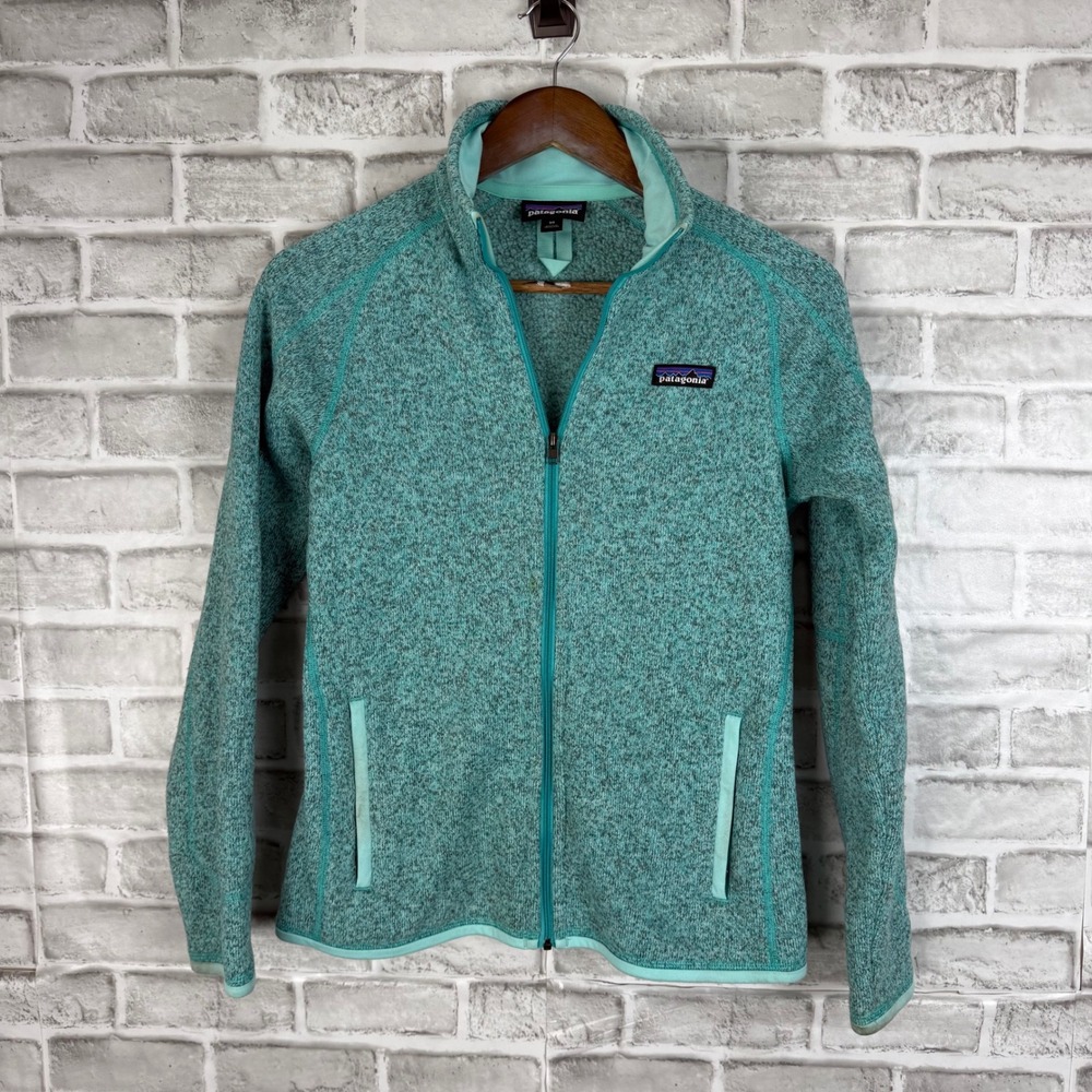Patagonia Better Sweater Full Zip Fleece Jacket Womens XS Teal Blue 25542 SP18